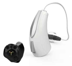 livio edge ai in the canal hearing aid and receiver in ear hearing aid